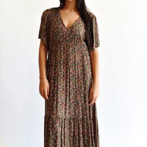 שמלה פרחונית L