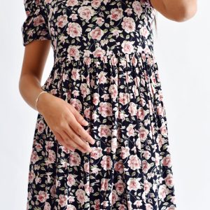 שמלה פרחונית יאנגה S