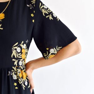 שמלה פרחונית זארה S